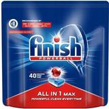 Finish Cleaning Equipment & Cleaning Agents Finish All-in-1 Max Regular Dishwasher Tablets 40-pack