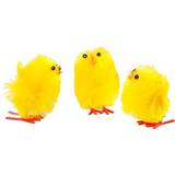 Creative Easter Chicks, H: 30 mm, yellow, 12 pc/ 1 pack