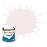 White Enamel Paint Humbrol Satin 14ml No 130 White