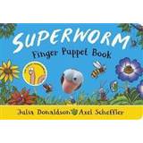 Adventure Books Superworm Finger Puppet Book - the wriggliest, squiggliest superhero ever! (Hardcover)