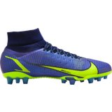 Nike Artificial Grass (AG) - Men Football Shoes Nike Mercurial Superfly 8 Pro AG - Sapphire/Blue Void/Volt