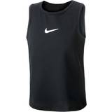 Polyester Tank Tops Children's Clothing Nike KId's Court Dri-FIT Victory Tank Top - Black/White