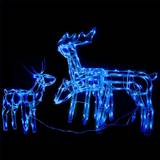 White Christmas Lamps vidaXL Reindeers Christmas Lamp 3pcs