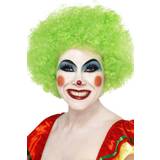 Circus & Clowns Short Wigs Fancy Dress Smiffys Crazy Clown Wig Green