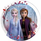 Vegaoo Disney Frozen II Paper Plates Pack of 8