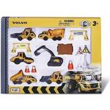 Maisto M12376 Volvo Baufahrzeuge Playset Construction Set, Yellow