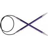 Knitpro KNIT PRO KP47158 Zing: Fixed Circular Knitting Pins: 100cm x 3.75mm, 3.75mm, Purple