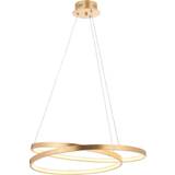 Gold Ceiling Lamps Endon Lighting Scribble Pendant Lamp 55cm