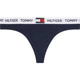 Tommy Hilfiger Organic Cotton Logo Thong - Navy Blazer