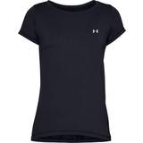 Base Layers Under Armour HeatGear Armour Short Sleeve T-shirt Women - Black/Metallic Silver