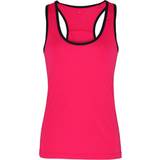 Tridri Panelled Fitness Vest Women - Hot Pink/Black