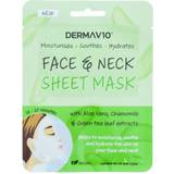 Derma Facial Masks Derma V10 Face and Neck Face Mask