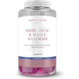 Blueberry Vitamins & Minerals Myvitamins Hair, Skin and Nails Gummies 30servings Blueberry