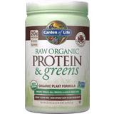 L-Methionine Protein Powders Garden of Life Raw Organic Protein & Greens Chocolate
