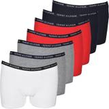 Tommy Hilfiger Boxer Shorts Children's Clothing Tommy Hilfiger Logo Waistband Trunks 7-pack - Desert Sky/Mid Grey Ht/Red/White (UB0UB00404)