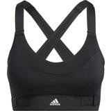 Adidas Sports Bras - Sportswear Garment adidas FastImpact Luxe Run Bra - Black/White
