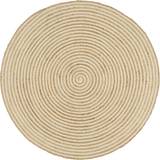 vidaXL Spiral White, Natural 150cm