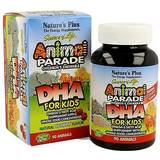 Tablets Fatty Acids Nature's Plus Animal Parade DHA Cherry 90 Chewable Tablets