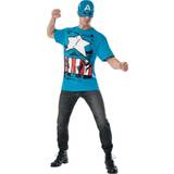 Marvel Rubie's Official Costume T-Shirt, Men Size XL I-820025XL Blue