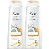 Dove 2x400ml Nourishing Restoring Ritual Shampoo with coconut oil 400ml