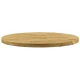 Oak Table Tops vidaXL Round Table Top 70cm