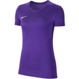Purple - Women T-shirts Nike Dri-FIT Park VII Jersey Women - Court Purple/White