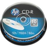 52x - CD Optical Storage HP CD-R 700MB 52x Spindle 10-Pack