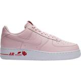 Men - Nike Air Force 1 - Pink Shoes Nike Air Force 1 '07 LX Thank You Plastic Bag M - Pink Foam/University Red