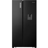 Black fridgemaster fridge freezer Fridgemaster MS91520BFF Black
