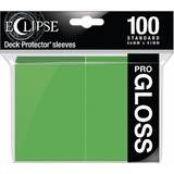 Outdoor Toys BoardGame E-15606 Ultra Pro-Eclipse Gloss Standard Sleeves 100 Pack-Lime Green
