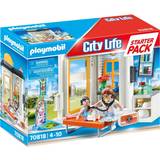 Cities Play Set Playmobil City Life Starter Pack Pediatrician 70818