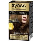 Ammonia Free Hair Oils Syoss Permanent Dye Olio Intense NÂº 5,86 Brown Caramel
