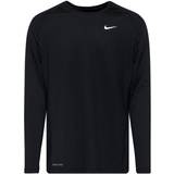 Nike Pro Warm Long Sleeve Top Men - Black/White