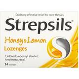 Cold - Sore Throat Medicines Strepsils Honey & Lemon 1.2mg 24pcs Lozenge