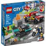 Fire Fighters Lego Lego City Fire Rescue & Police Chase 60319