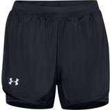 Elastane/Lycra/Spandex Shorts Under Armour Fly By 2.0 2-In-1 Shorts Women - Black/Reflective