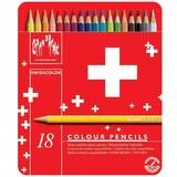 Caran d’Ache Swisscolor Color Pencils in Metal Box (Pack of 18)
