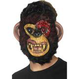 Halloween Head Masks Fancy Dress Smiffys Zombie Chimp Mask