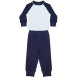 0-1M Night Garments Larkwood Childrens Pyjamas - OX Navy White