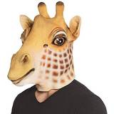 Smiffys Latex Head Mask Giraffe