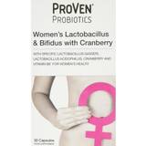 Capsules Vitamins & Minerals Proven Probiotics Womens Lactobacillus Bifidus & Cranberry 30 Capsules