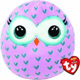 Owl Soft Toys TY Winks Owl Squish a Boo 25cm