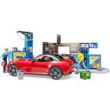 Bruder Toy Garage Bruder Bworld Petrol Station with Car Wash