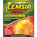 Cold - Nasal congestions and runny noses - Sachets Medicines Lemsip Max Cold & Flu Lemon 5pcs Sachets