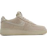 Beige - Nike Air Force 1 - Women Shoes Nike Air Force 1 Low Stussy - Fossil Stone/Sail/Off White
