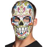 Boland 10132125 Mr Day of The Dead Face Mask, Multicoloured, Standard Size