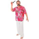 Bristol Novelty Hawaiian Floral Shirt Mens Costume