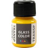 Black Glass Colours Creativ Company Glass Color Transparent, lemon yellow, 30 ml/ 1 bottle