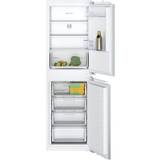 Integrated fridge freezer 50 50 frost free Bosch KIN85NFF0G White, Integrated