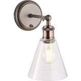 Built-In Switch Wall Lights Endon Lighting Hal Wall light